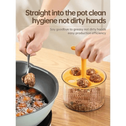Manual Meatball Maker & Dispenser (6-in-1 Press)